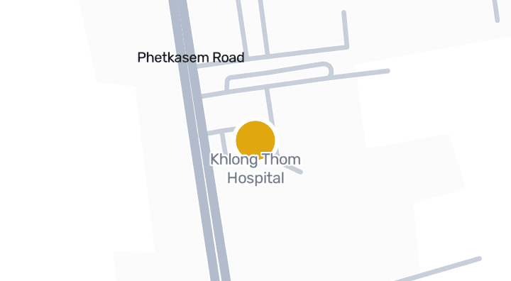 แผนที่แสดงโรงพยาบาลคลองท่อม