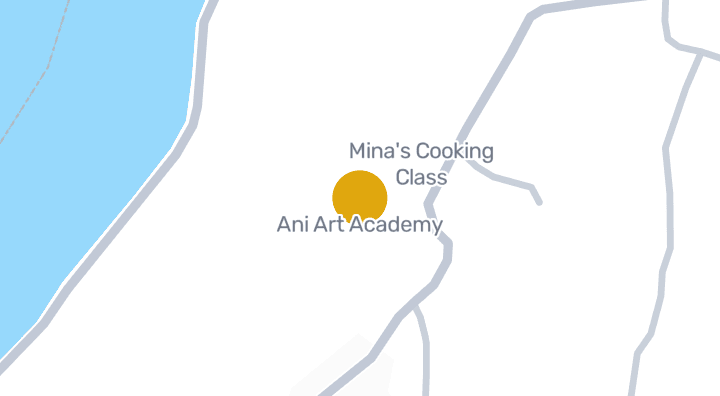 แผนที่แสดงAni Art Academy