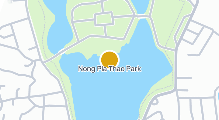 Map showing Nong Pla Thao Park