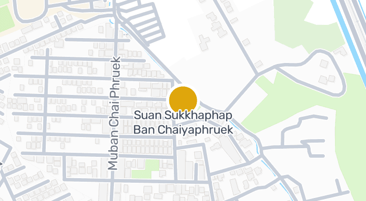 Map showing Suan Sukkhaphap Ban Chaiyaphruek