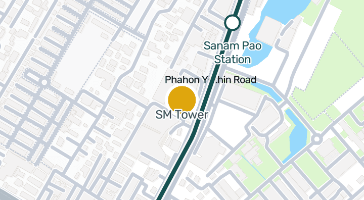 Map showing SM Tower