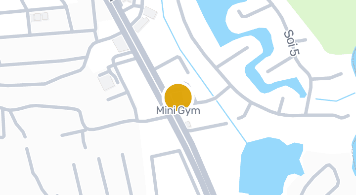Map showing Mini Gym
