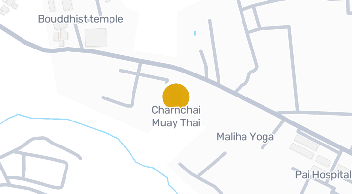 แผนที่แสดงCharnchai Muay Thai