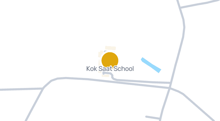 แผนที่แสดงKok Saat School
