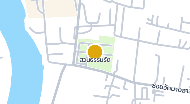 显示สวนธรรมรัต的地图