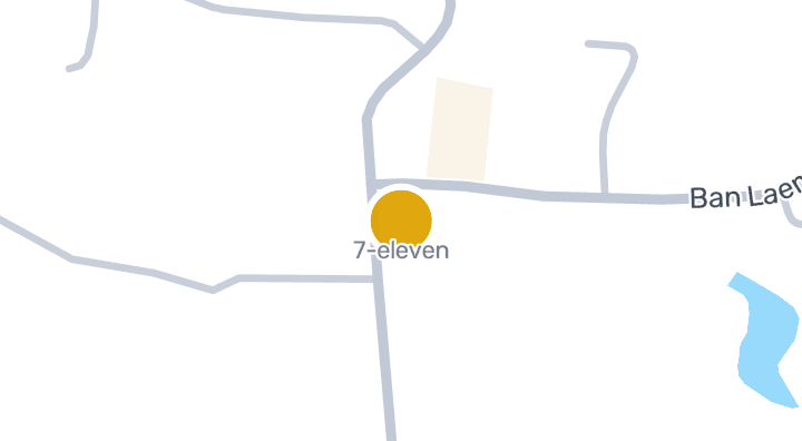 Map showing 7-eleven