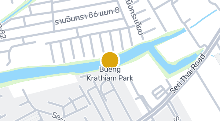 Carte montrant Bueng Krathiam Park