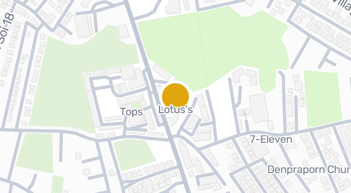 Map showing Lotus's