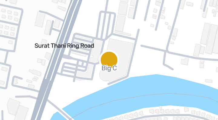 แผนที่แสดงบิ๊กซี