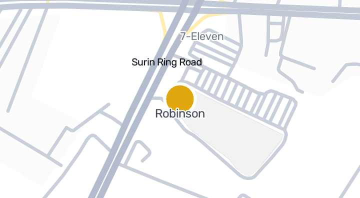 แผนที่แสดงRobinson