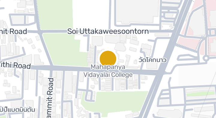 แผนที่แสดงMahapanya Vidayalai College