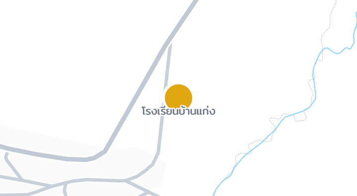 แผนที่แสดงโรงเรียนบ้านแก่ง
