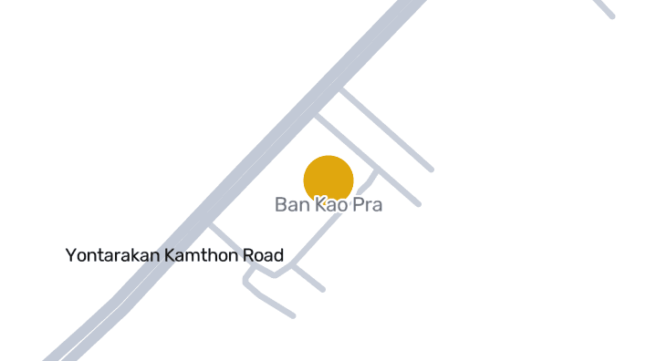 แผนที่แสดงโรงเรียนบ้านเขาพระ