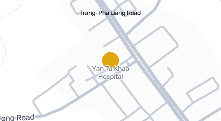 แผนที่แสดงโรงพยาบาลย่านตาขาว