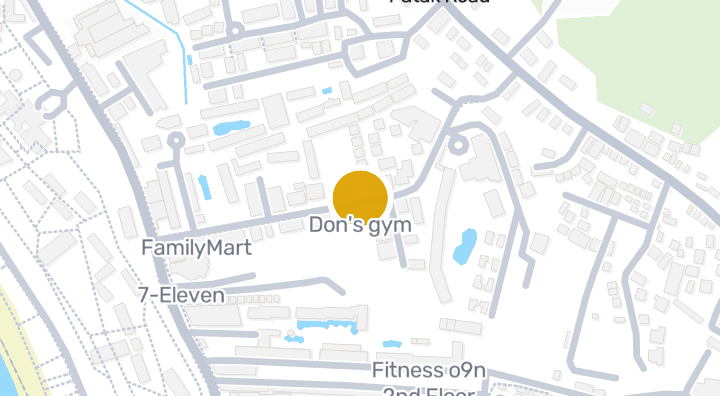 แผนที่แสดงDon's gym