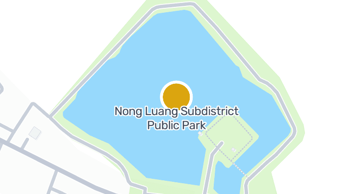 แผนที่แสดงสวนสาธารณะ ตำบลหนองหลวง