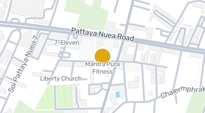 显示Mantra Pura Fitness的地图