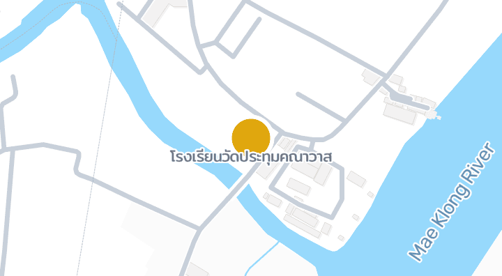 显示โรงเรียนวัดประทุมคณาวาส的地图