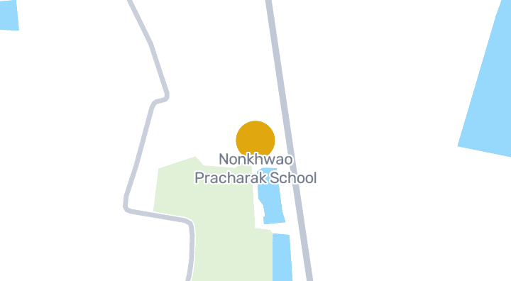 Map showing Nonkhwao Pracharak School