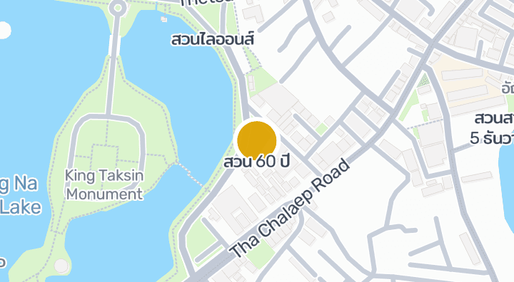 Map showing สวน 60 ปี