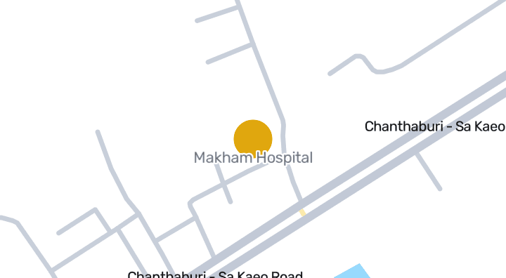 显示Makham Hospital的地图