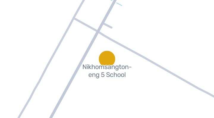 แผนที่แสดงโรงเรียน นิคมสร้างตนเอง 5