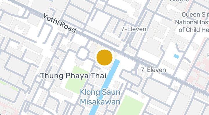 Map showing Saun Misakawan school