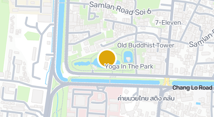 Map showing Nong Buak Haad Park