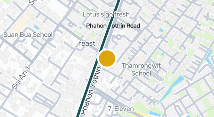 Map showing Vanit Village