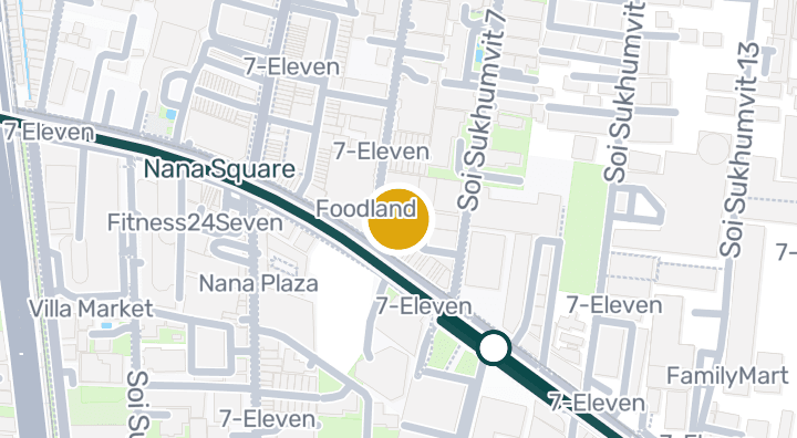 Map showing Grand 5 Shopping Mall