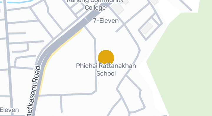 แผนที่แสดงPhichai Rattanakhan School