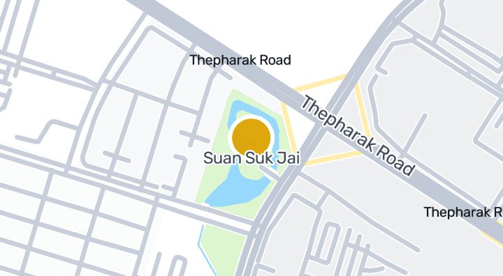 Map showing Suan Suk Jai