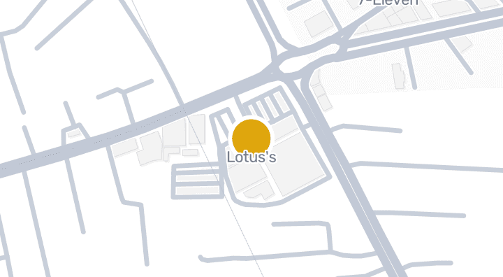 Map showing Lotus's