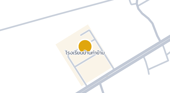 แผนที่แสดงโรงเรียนบ้านท่าข้าม