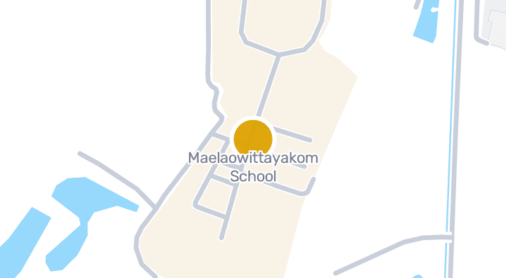 แผนที่แสดงโรงเรียนแม่ลาววิทยาคม