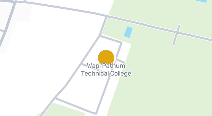 Map showing Wapi Pathum Technical College