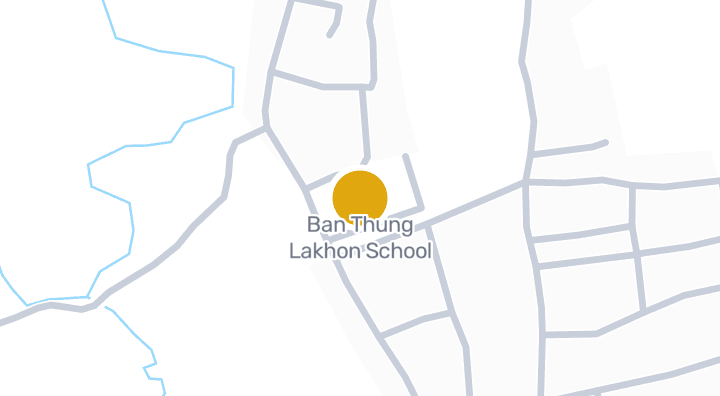 Map showing Ban Thung Lakhon School