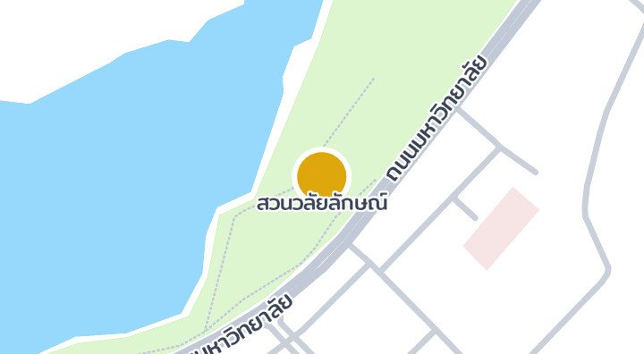 แผนที่แสดงสวนวลัยลักษณ์
