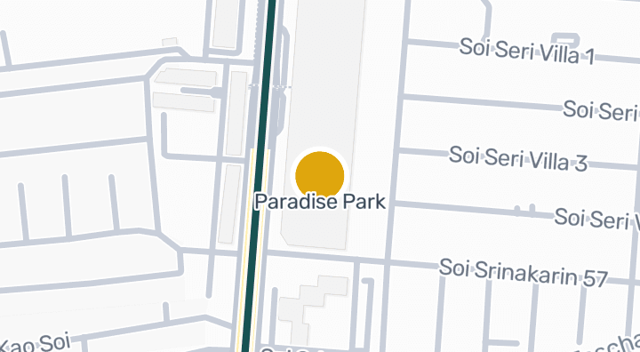 Map showing Paradise Park