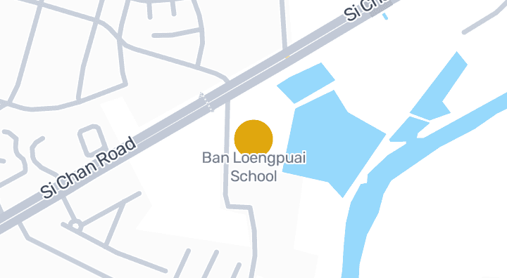 显示Ban Loengpuai School的地图