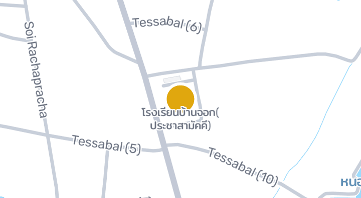 แผนที่แสดงโรงเรียนบ้านจอก(ประชาสามัคคี)