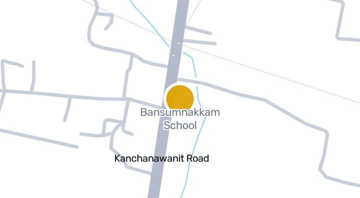 แผนที่แสดงบ้านสํานักขาม