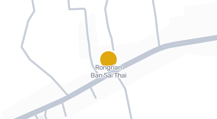 แผนที่แสดงโรงเรียนบ้านไสไทย