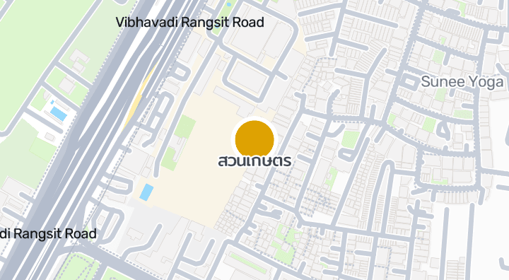 Map showing สวนเกษตร
