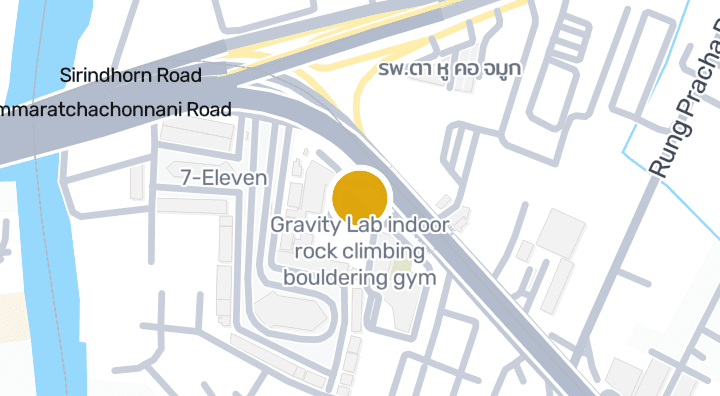 显示Gravity Lab indoor rock climbing bouldering gym的地图