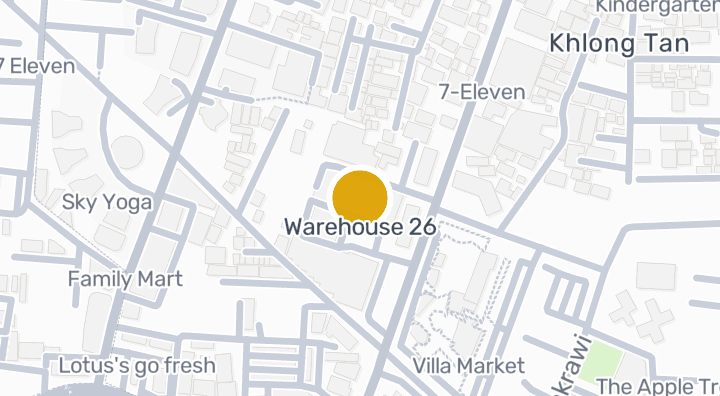 Map showing Warehouse 26