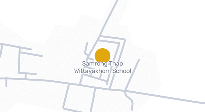 แผนที่แสดงโรงเรียนสำโรงทาบวิทยาคม
