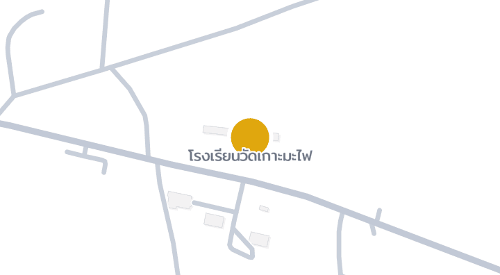 Map showing โรงเรียนวัดเกาะมะไฟ