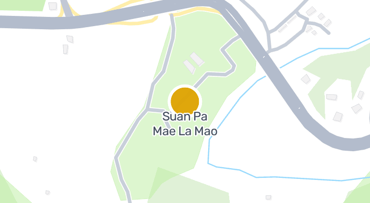 แผนที่แสดงสวนป่าแม่ละเมา