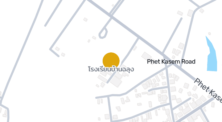 แผนที่แสดงโรงเรียนบ้านฉลุง
